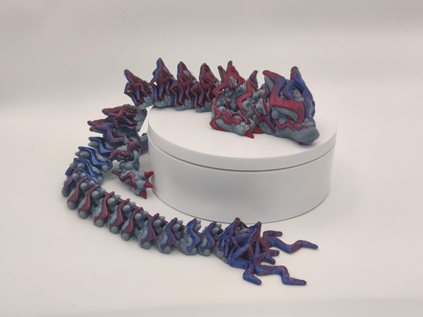 3D Printed Storm Dragon - Articulating Fidget Toy