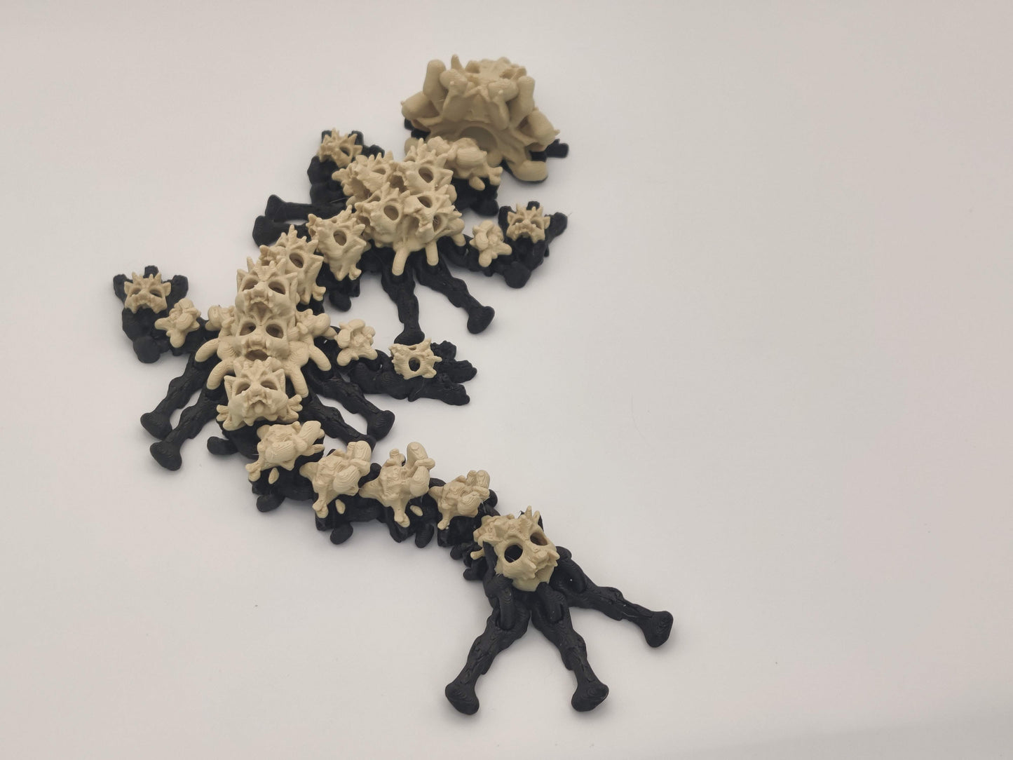 9.5" Skull Dragon – 3D Printed Articulated Dragon Toy