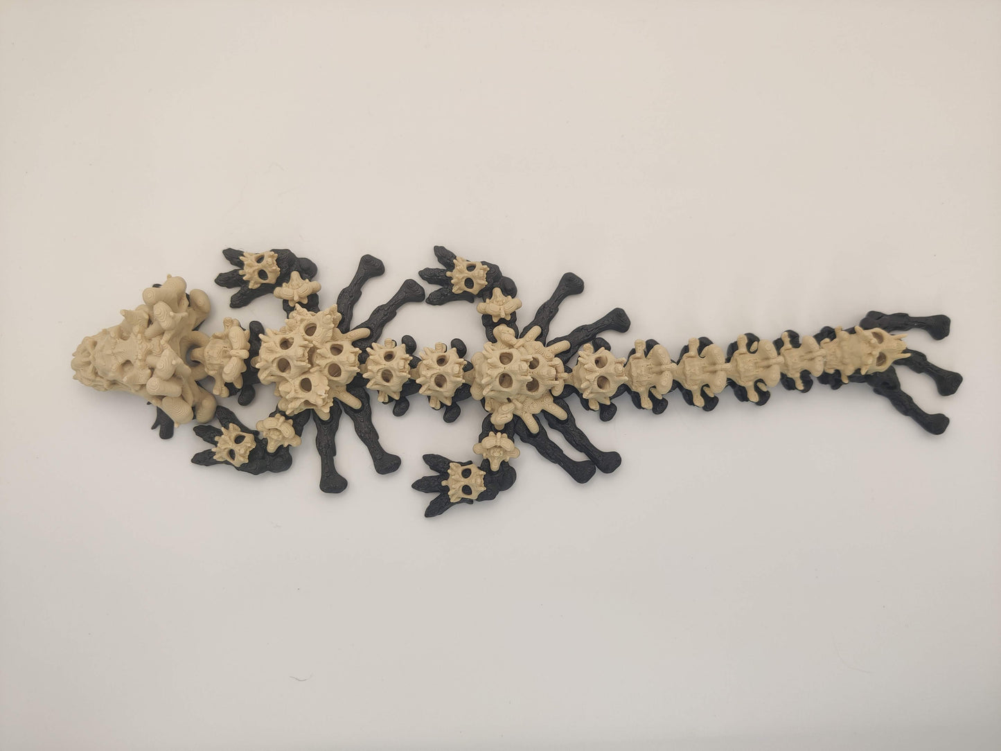 9.5" Skull Dragon – 3D Printed Articulated Dragon Toy