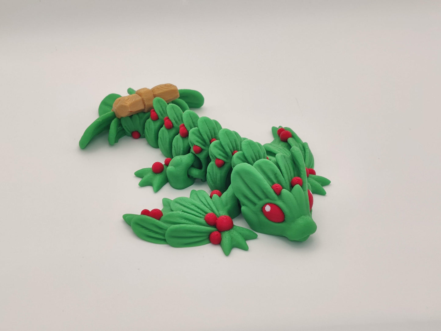 Little Mistletoe Dragon | Tiny Christmas Dragon