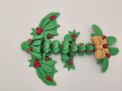 Little Mistletoe Dragon | Tiny Christmas Dragon