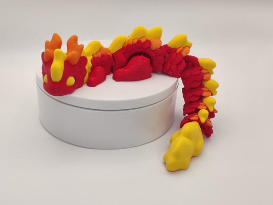 Baby Campfire Dragon Figure