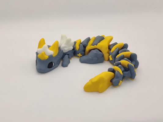 Baby Star Dragon Atria - 3D Printed Articulating Fidget Toy