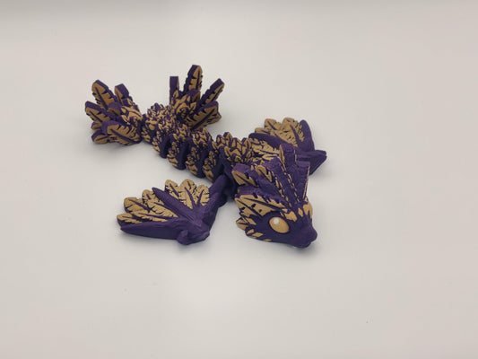 Little Winged Serpent Dragon Figure