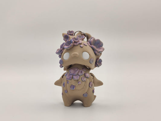 Flower Petal Pixie - 3D Printed Floral Fantasy Charm