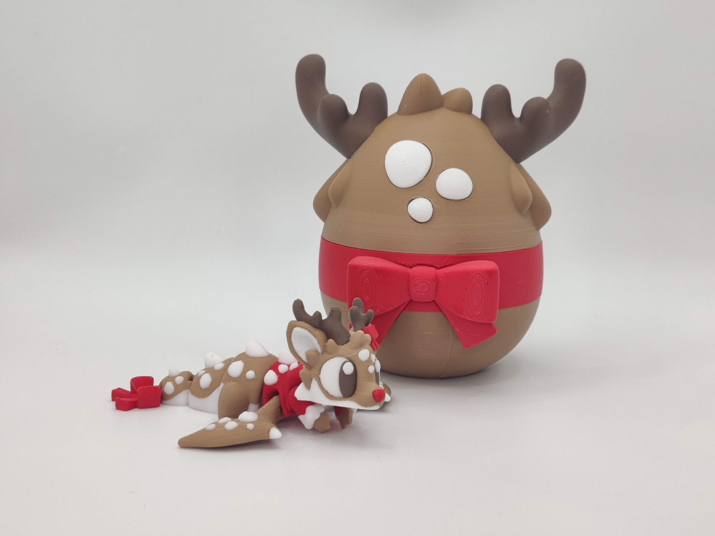 Reindeer Dragon Egg – Festive Collectible Surprise Toy