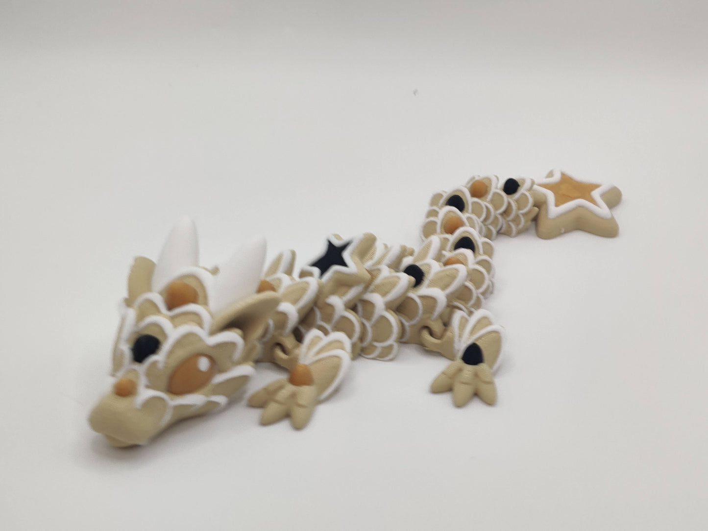 9" Baby Wedding Cookie Dragon - Articulated 3D Printed Dragon