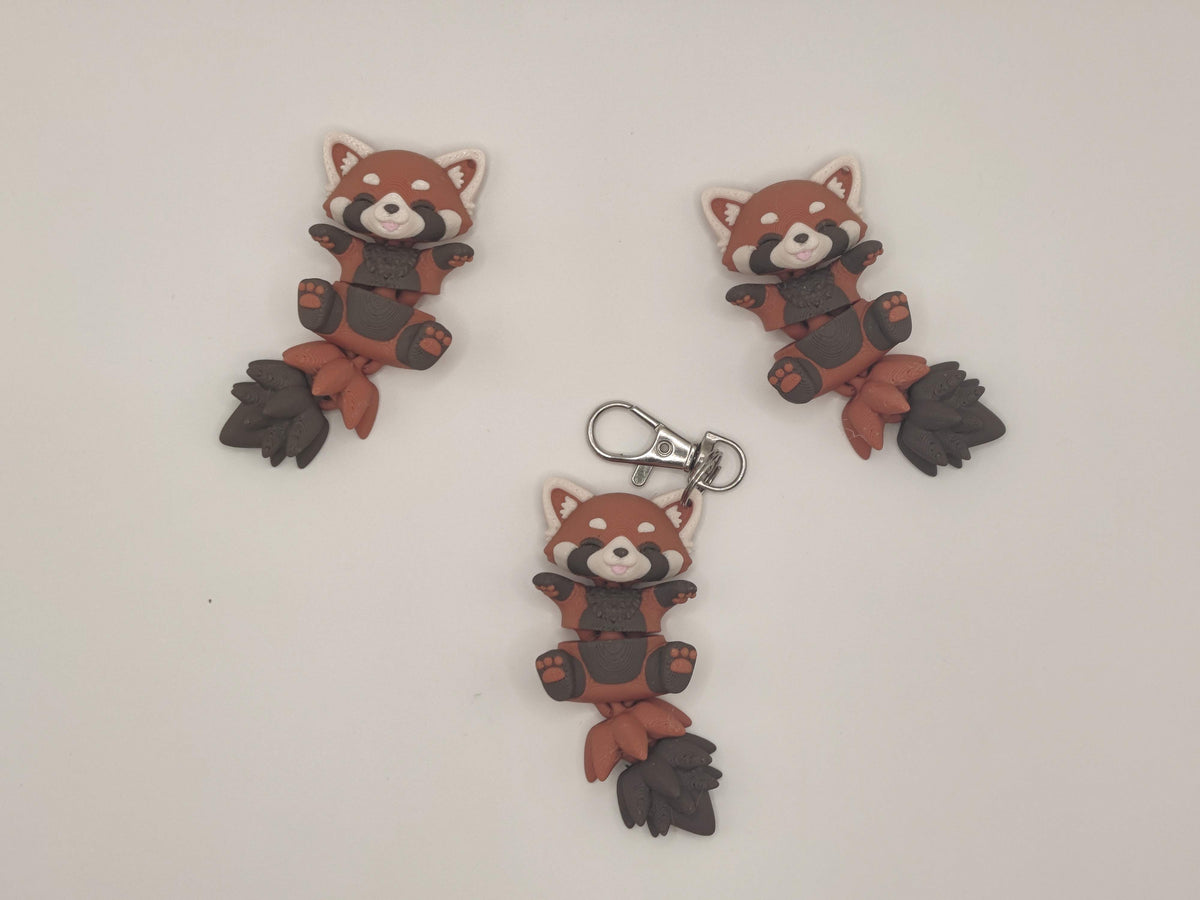 Red Panda Keychain Buddy