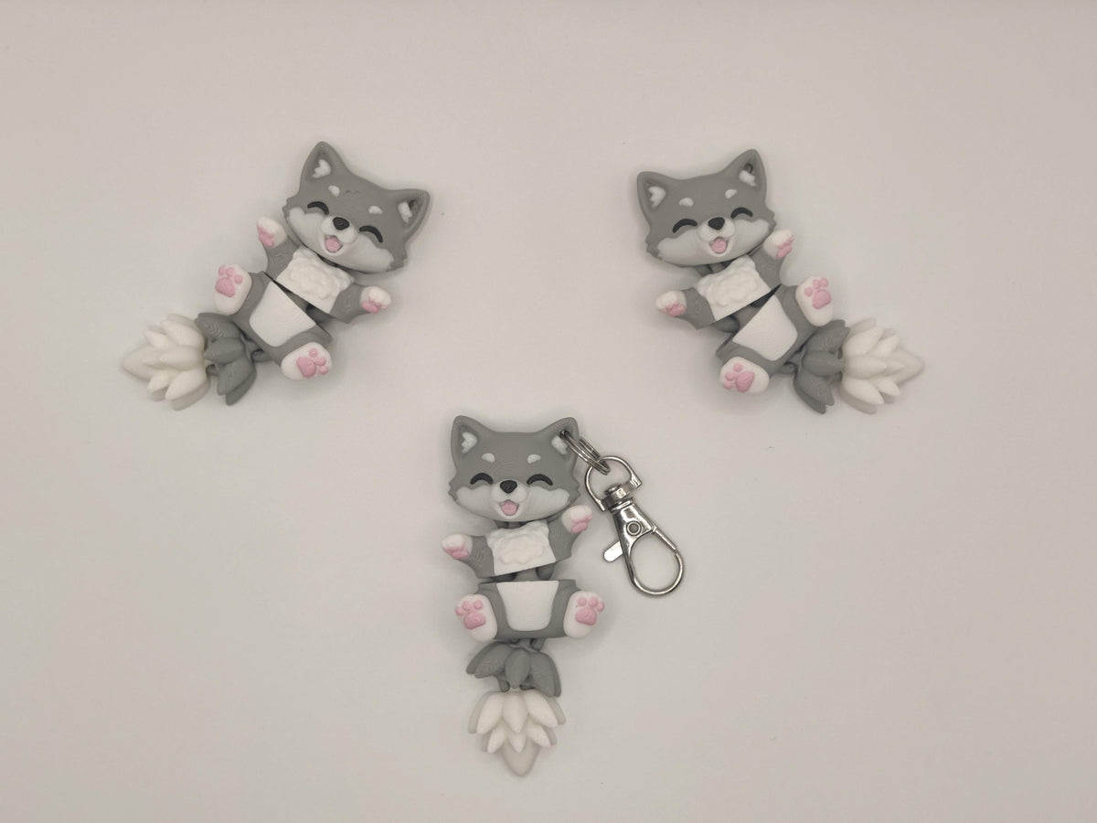 Wolf Keychain Buddy