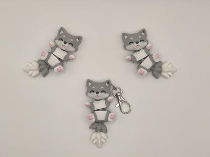 Wolf Keychain Buddy