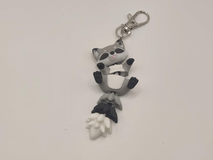 Racoon Keychain Buddy