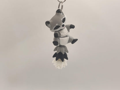 Racoon Keychain Buddy