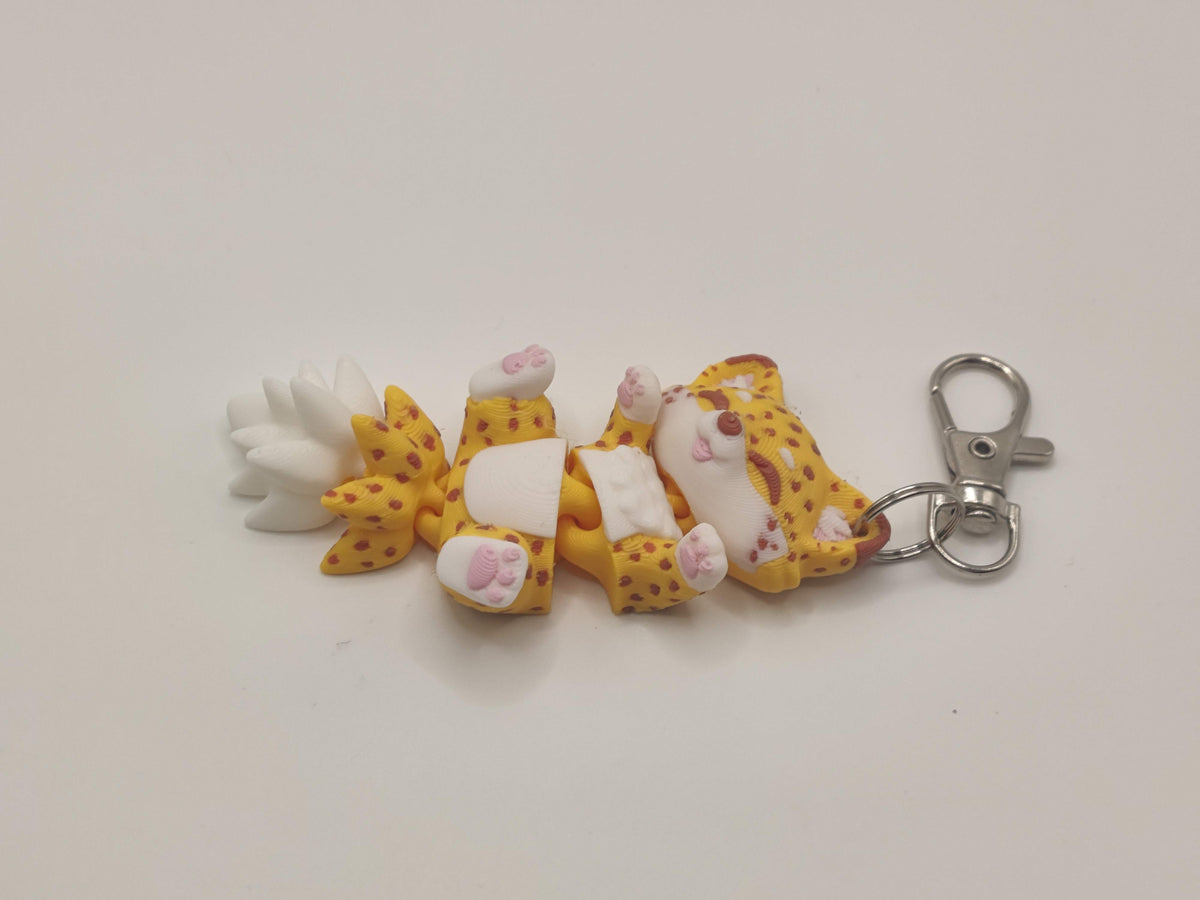 Cheetah Keychain Buddy