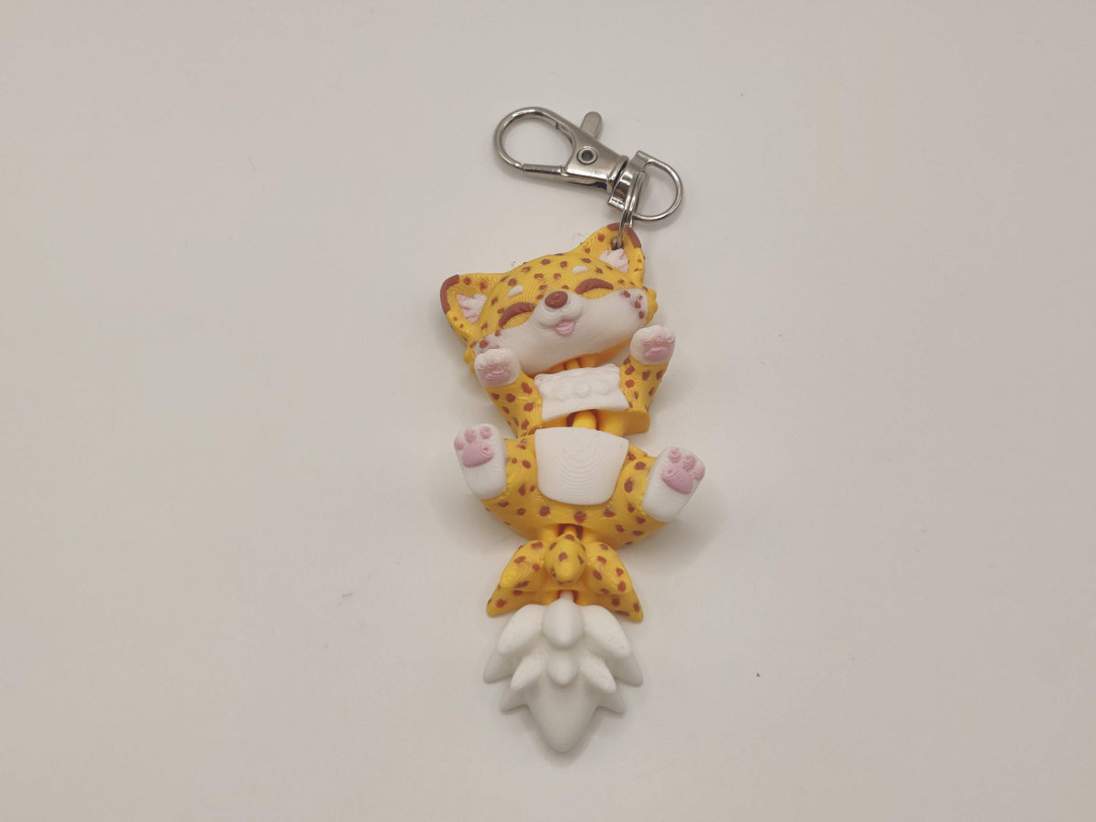 Cheetah Keychain Buddy