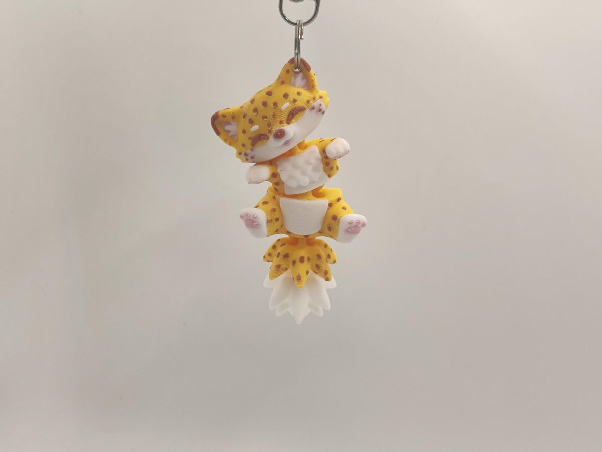 Cheetah Keychain Buddy