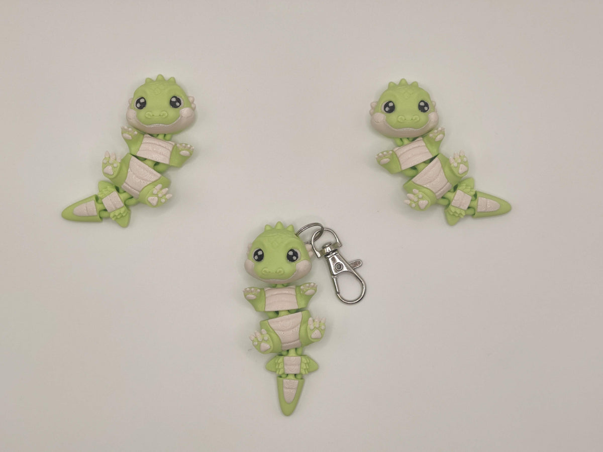 Crocodile Keychain Buddy