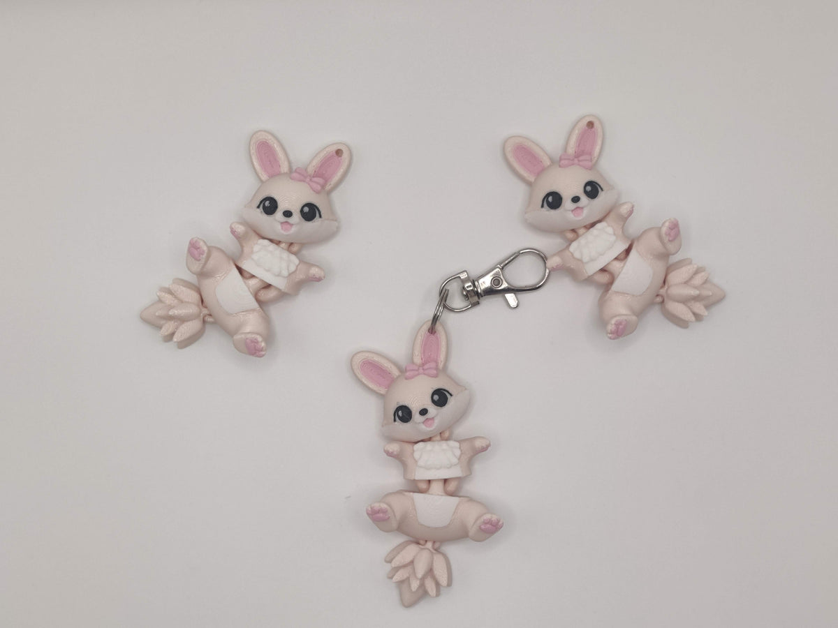 Bunny Keychain Buddy