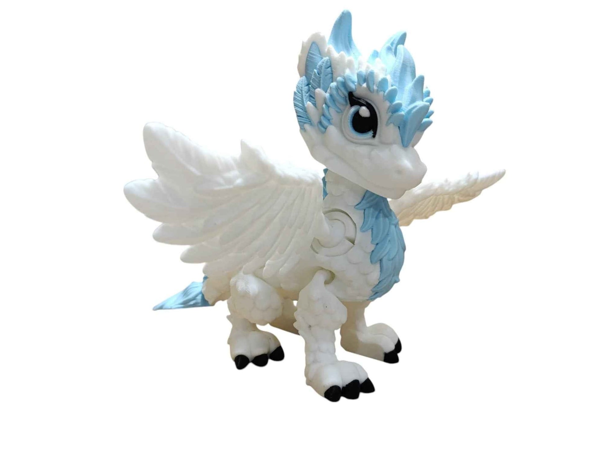 Air Dragon - 3D Printed Articulating Decoration - ToyForge 3D