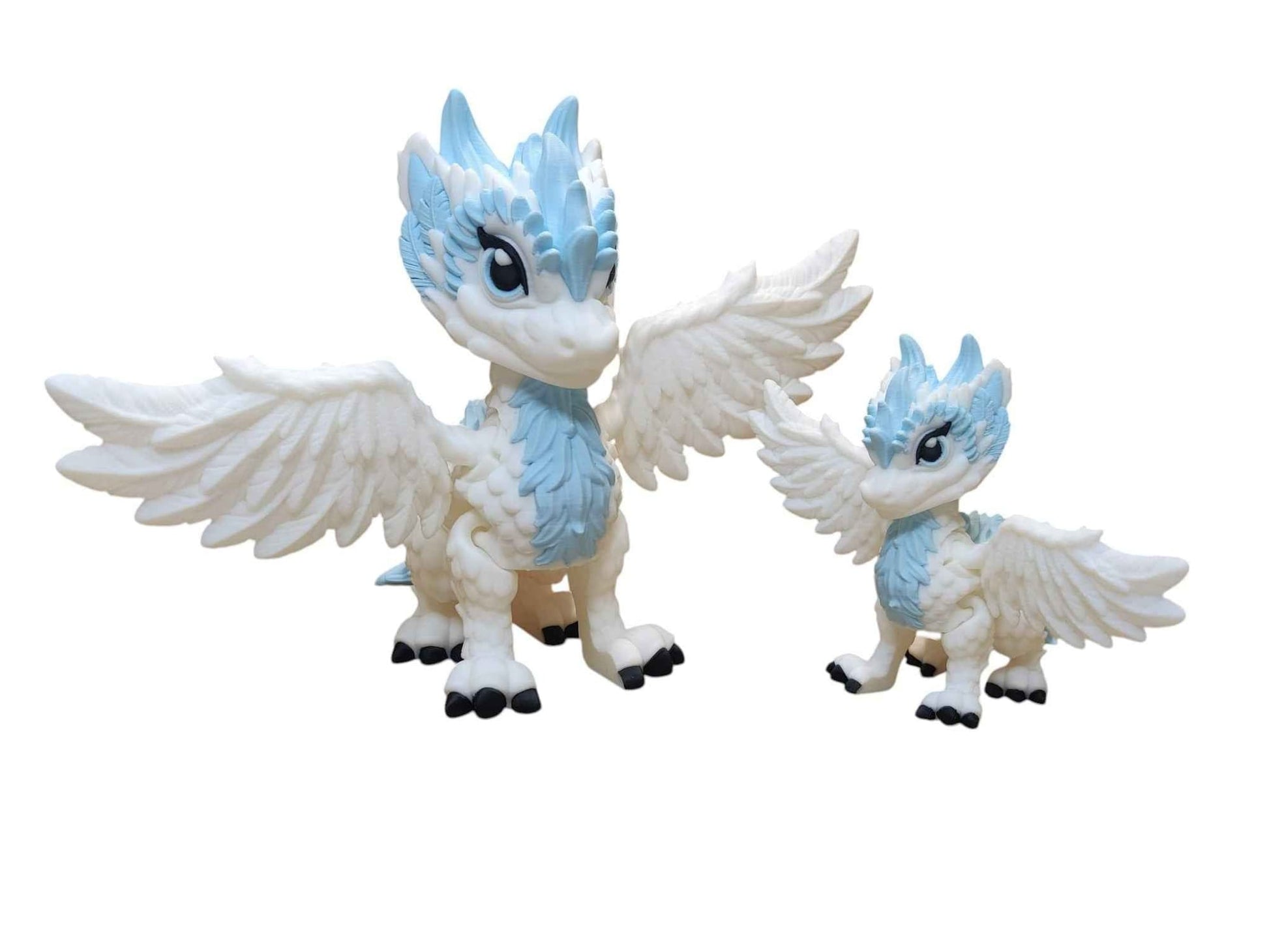 Air Dragon - 3D Printed Articulating Decoration - ToyForge 3D