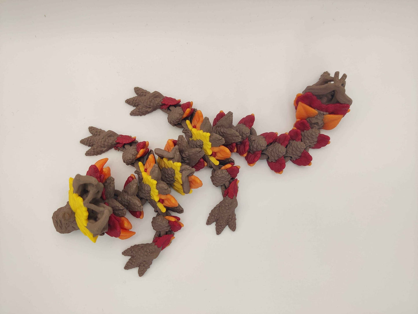 Baby Autumn Dragon Figure - ToyForge 3D