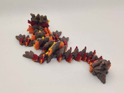 Baby Autumn Dragon Figure - ToyForge 3D