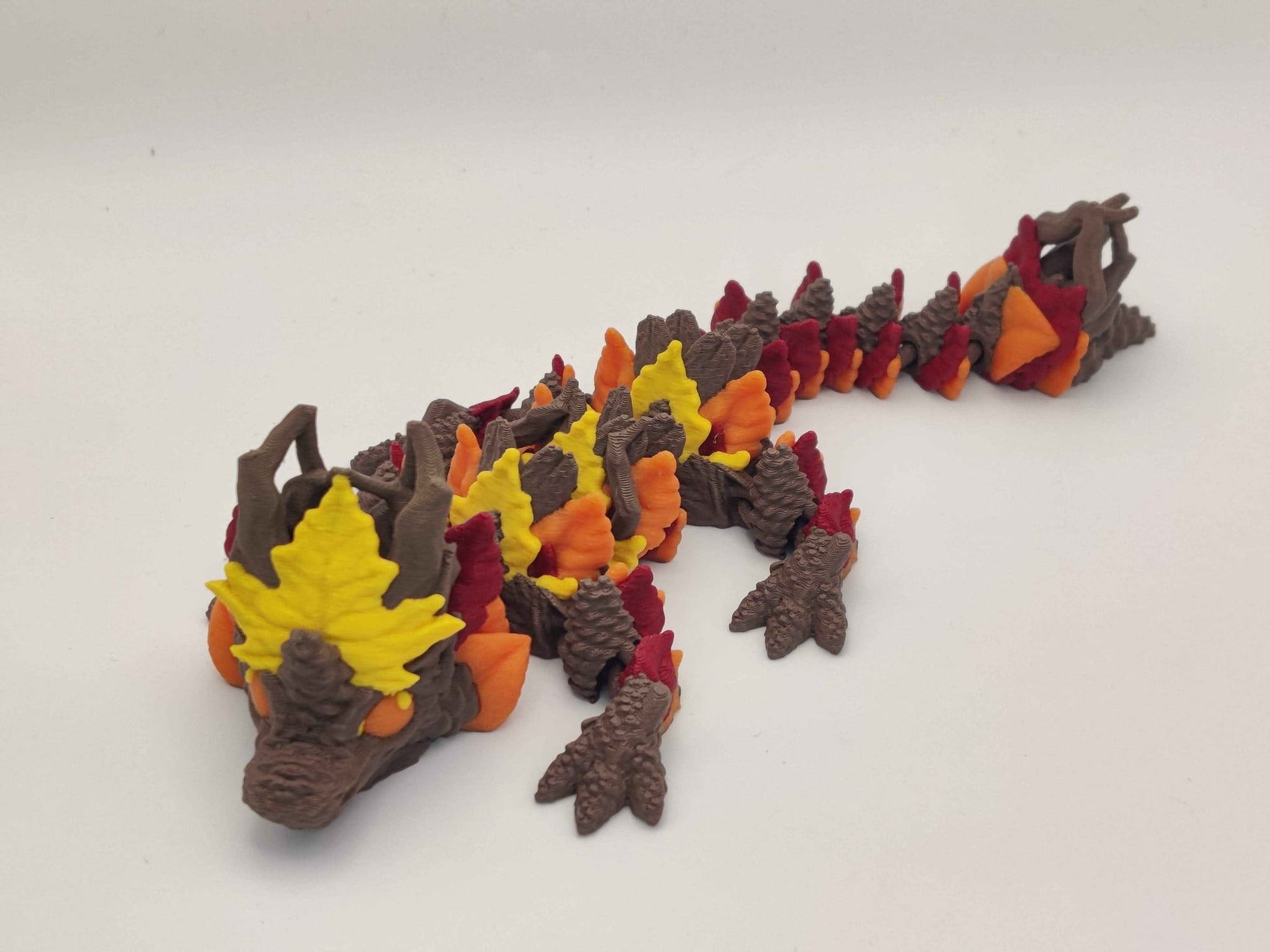 Baby Autumn Dragon Figure - ToyForge 3D