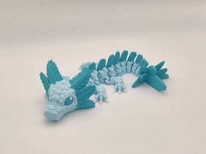 Baby Axolotl Sea Dragon Figure - ToyForge 3D