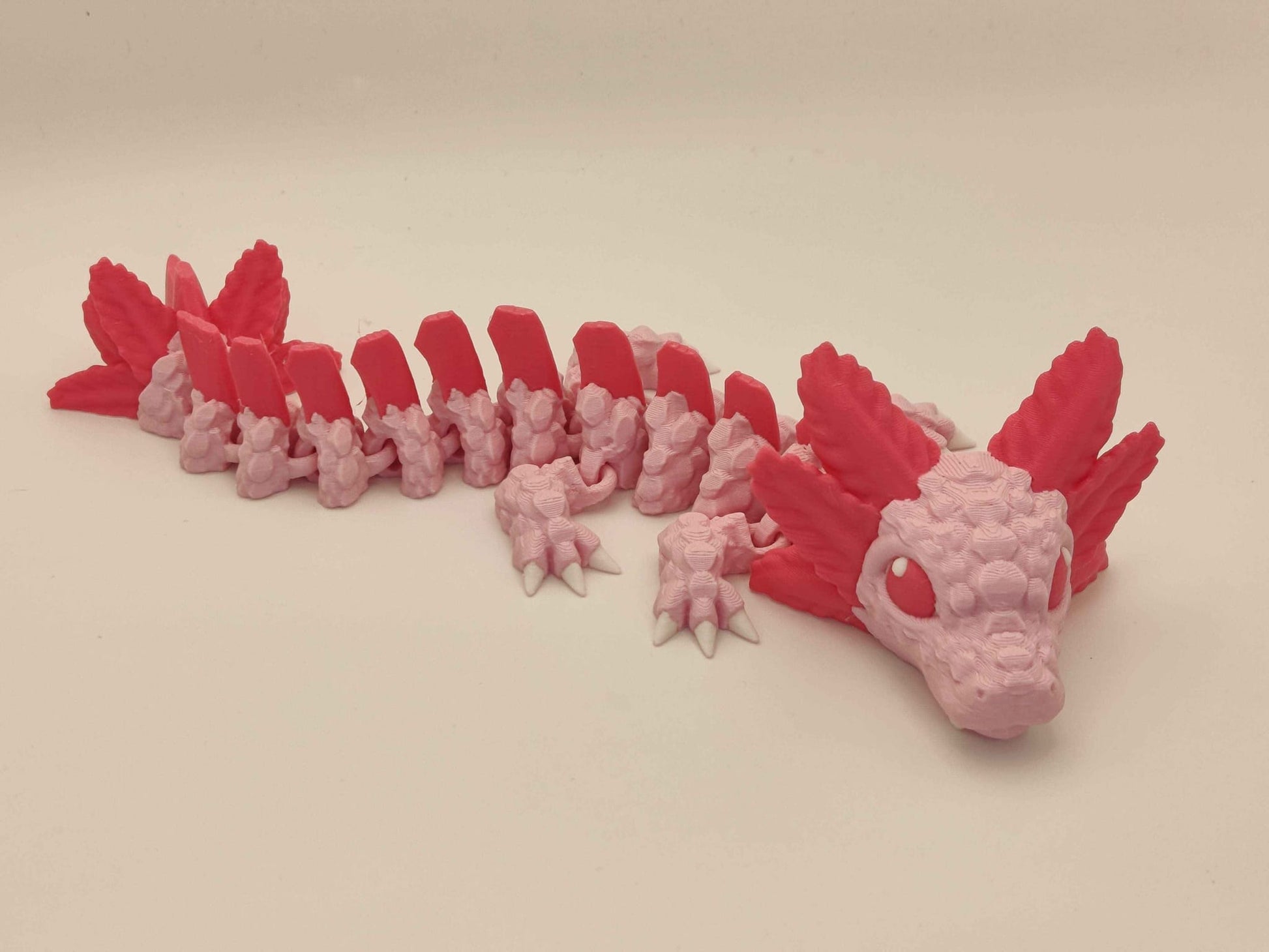 Baby Axolotl Sea Dragon Figure - ToyForge 3D