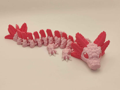 Baby Axolotl Sea Dragon Figure - ToyForge 3D