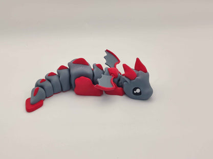 Baby Castle Dragon Figure - ToyForge 3D