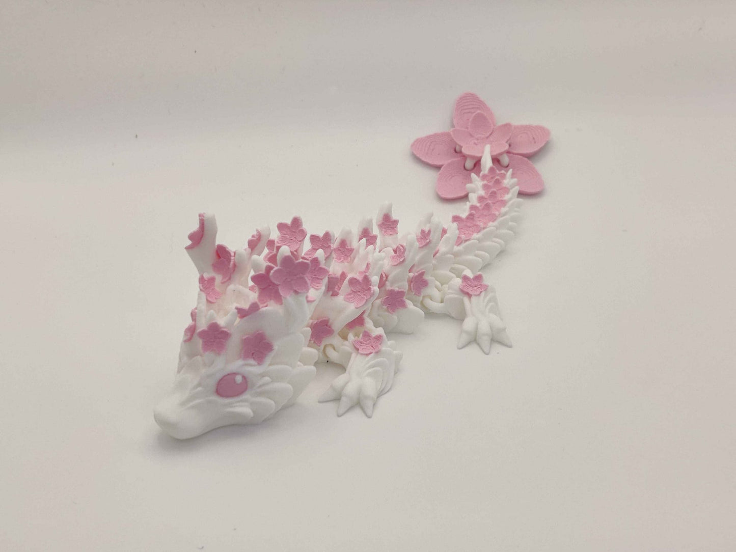 Baby Cherry Blossom Dragon Figure - ToyForge 3D