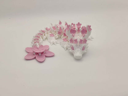 Baby Cherry Blossom Dragon Figure - ToyForge 3D