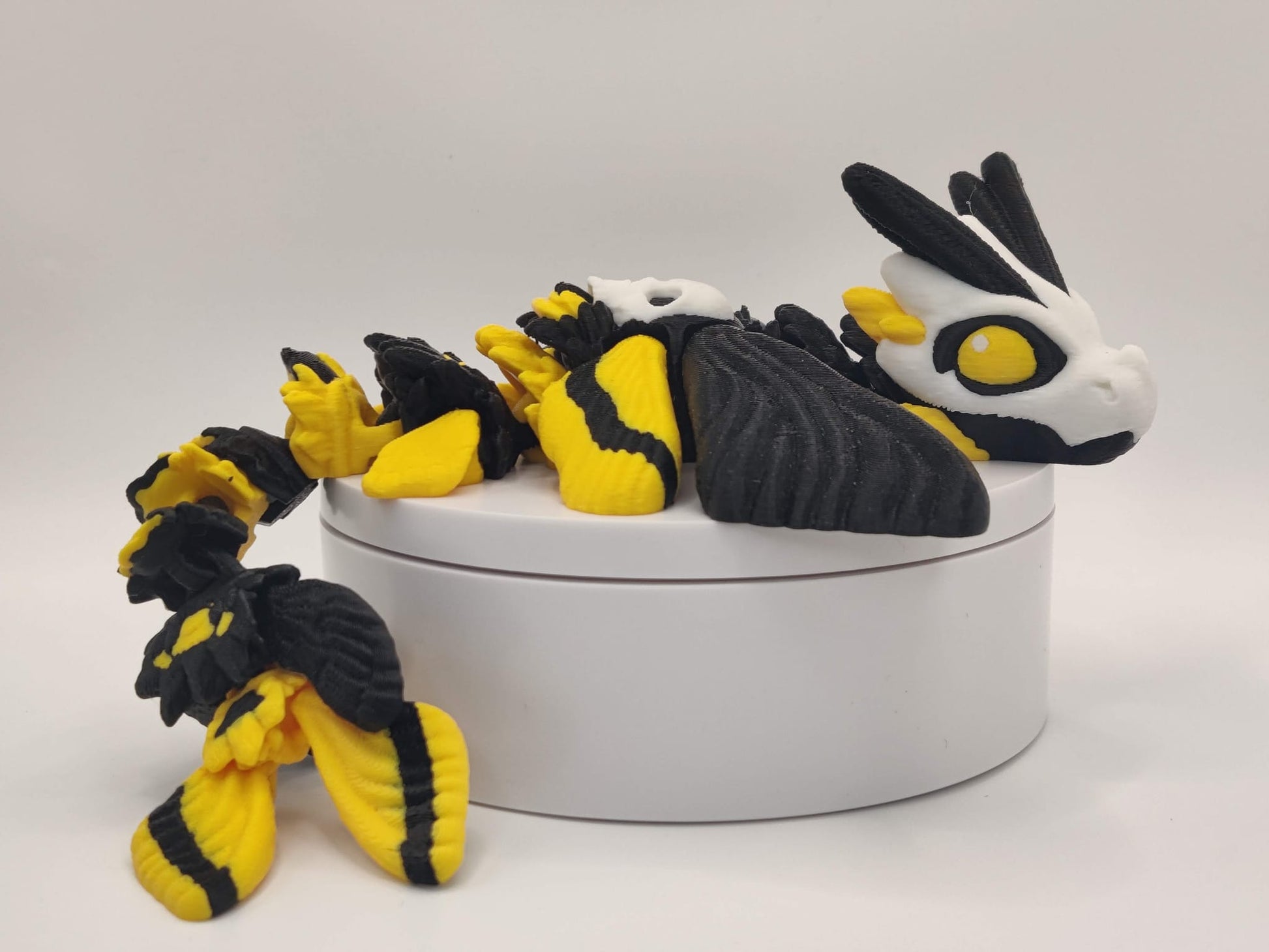 Baby Death Head Moth Dragon Figure - ToyForge 3D