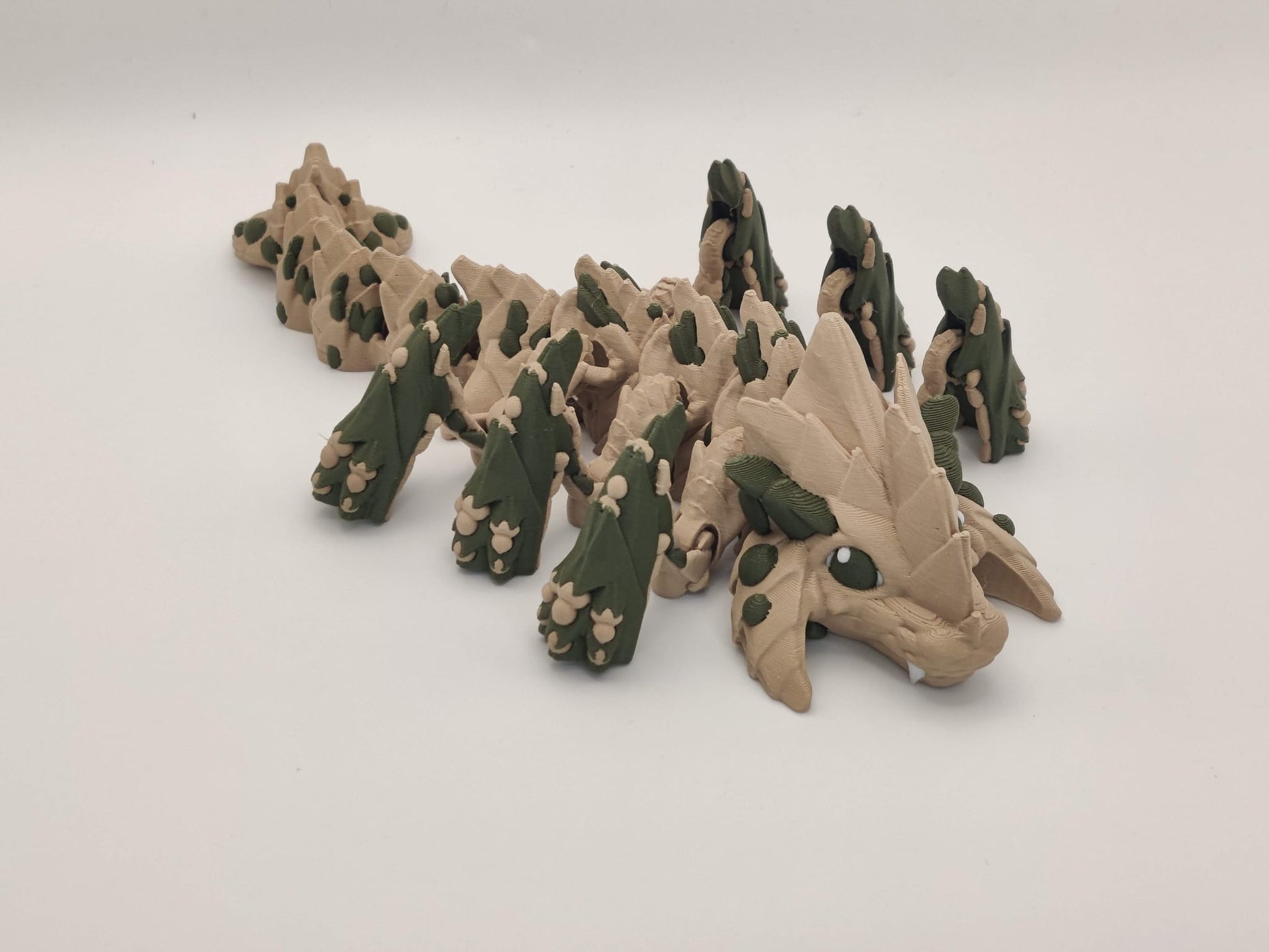 Baby Dune Striker Dragon Figure - ToyForge 3D
