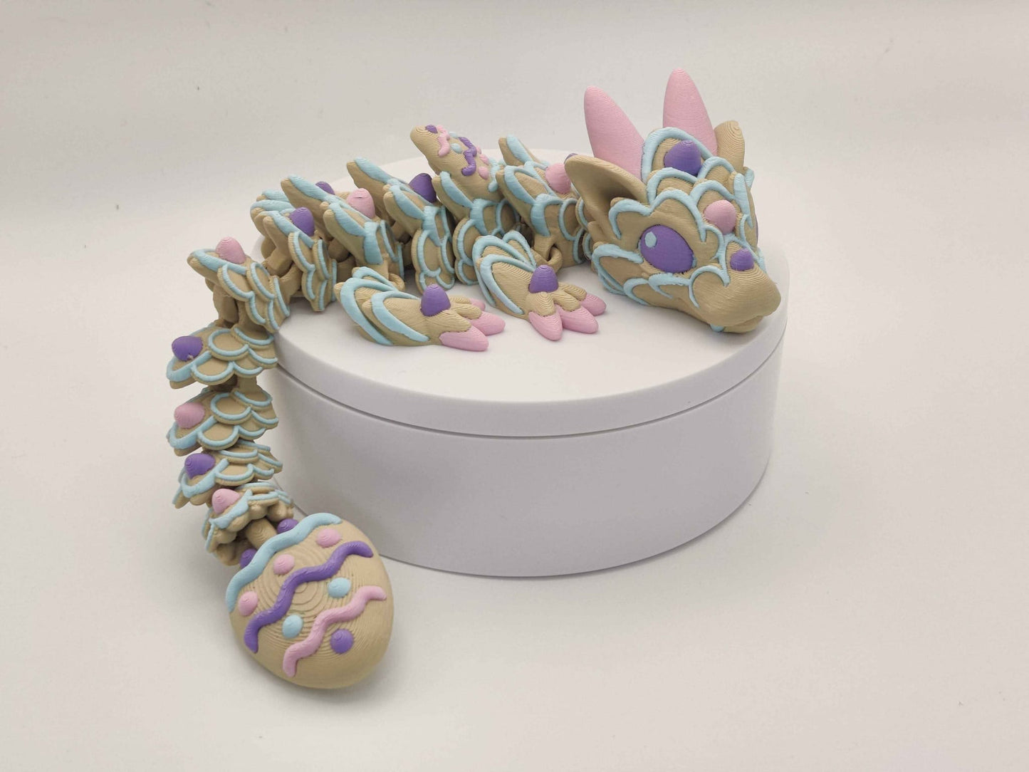 Baby Easter Cookie Dragon - ToyForge 3D