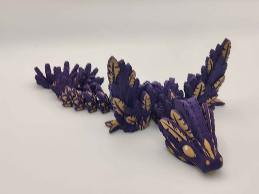 Baby Flying Serpent Figure - ToyForge 3D