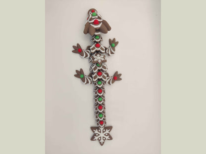 Baby Gingerbread Cookie Dragon Figure - ToyForge 3D