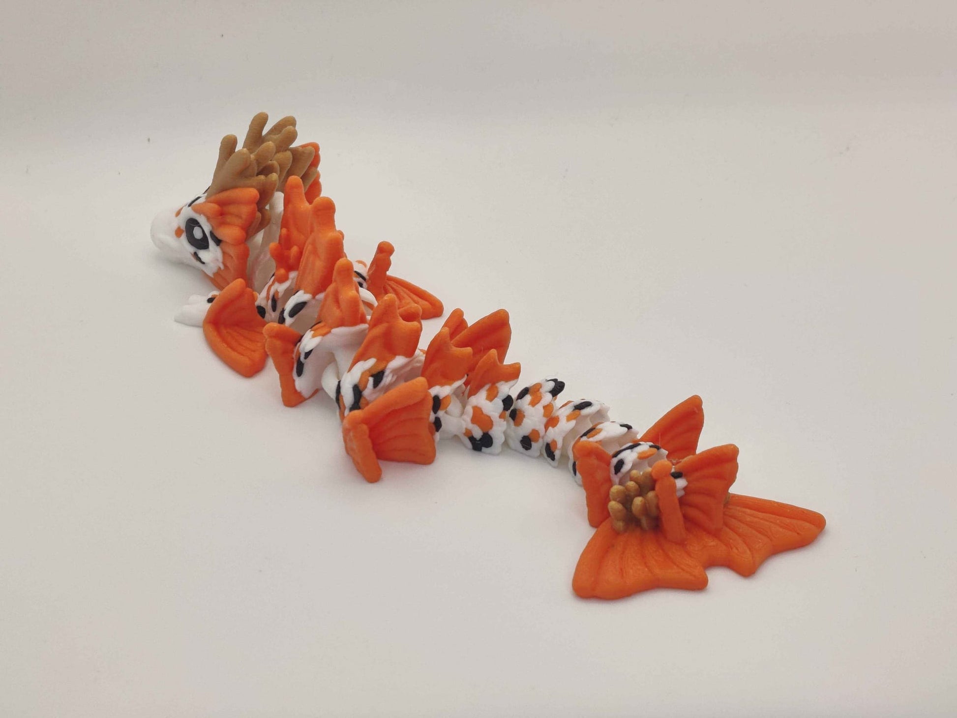Baby Koi Dragon Figure - ToyForge 3D