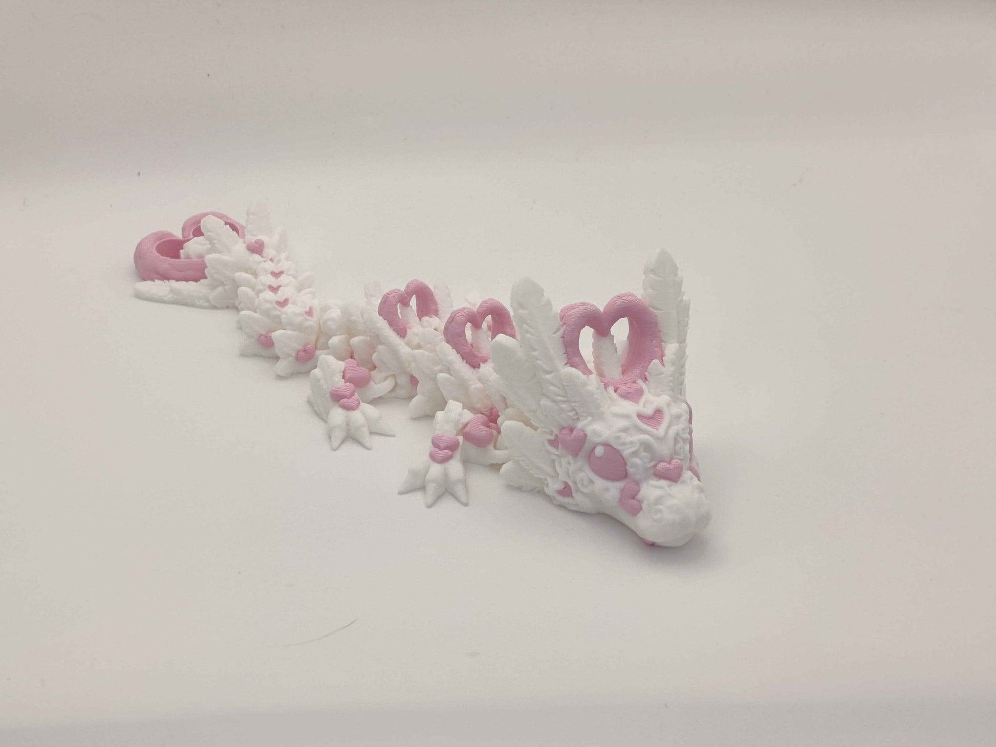 Baby Light Heart Dragon Figure - ToyForge 3D