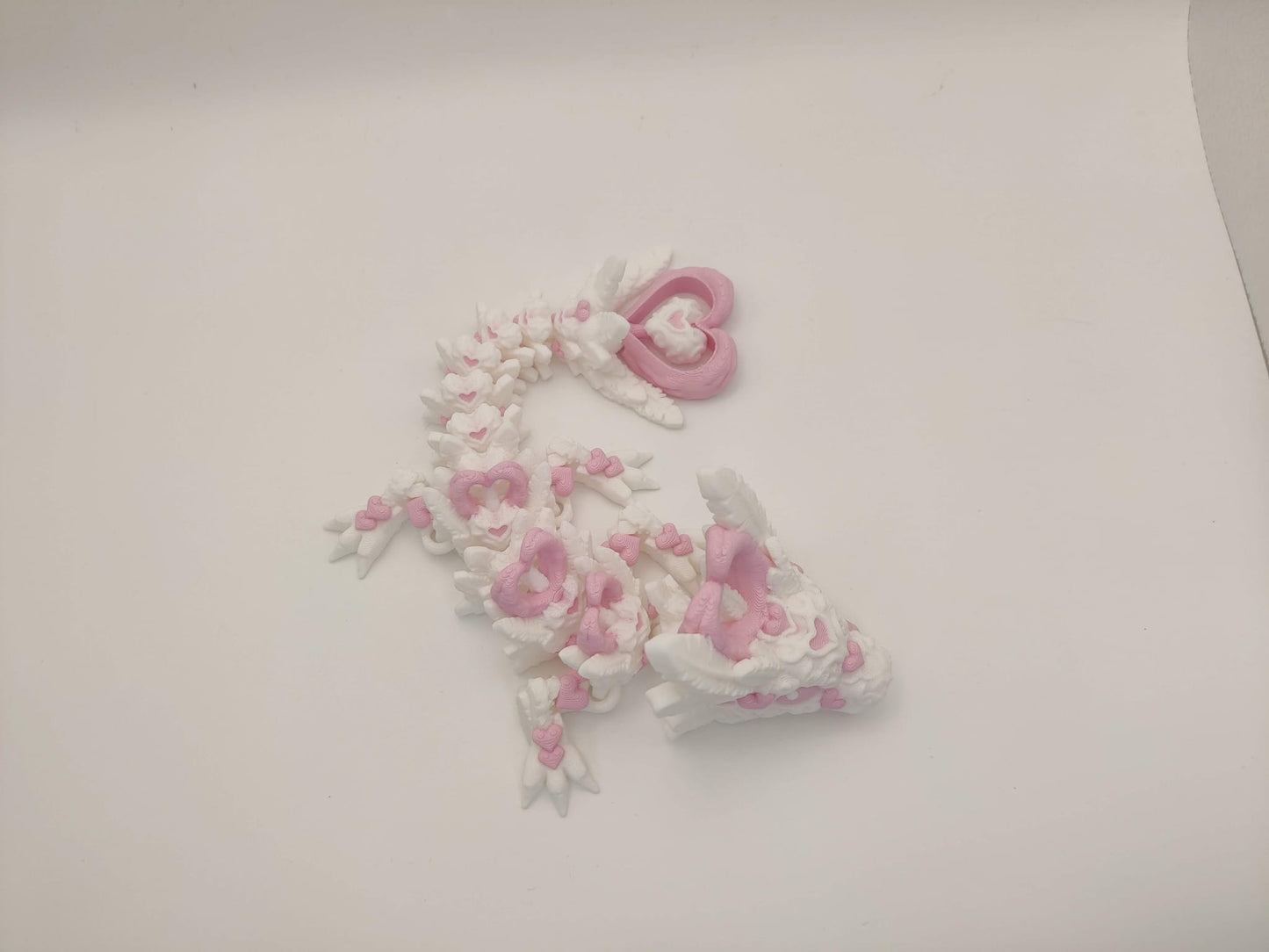 Baby Light Heart Dragon Figure - ToyForge 3D