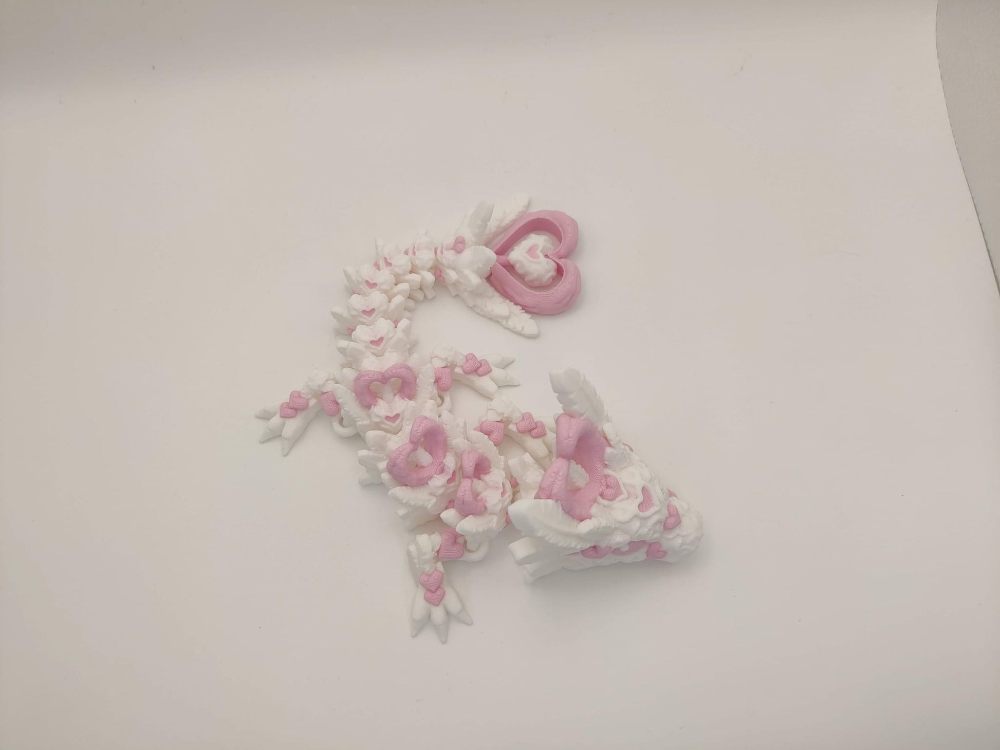 Baby Light Heart Dragon Figure - ToyForge 3D