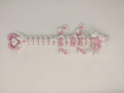 Baby Light Heart Dragon Figure - ToyForge 3D