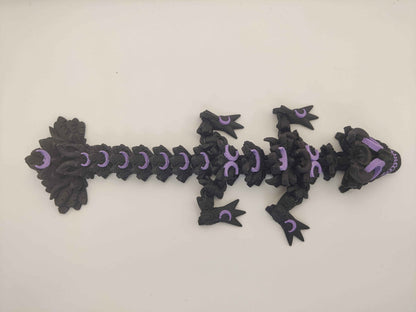 Baby Lunar Moon Dragon Figure - ToyForge 3D
