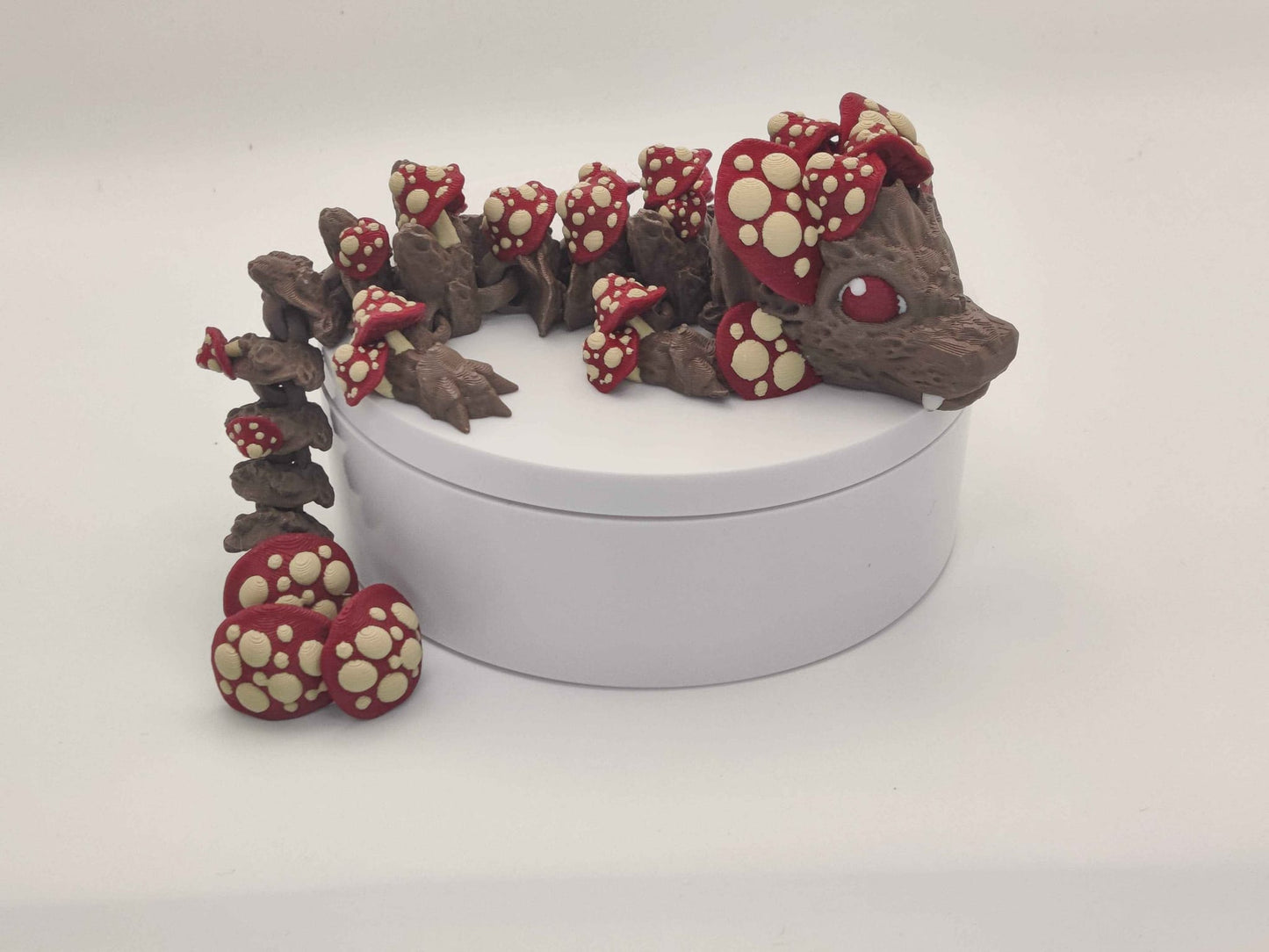 Baby Mushroom Dragon Figure - ToyForge 3D