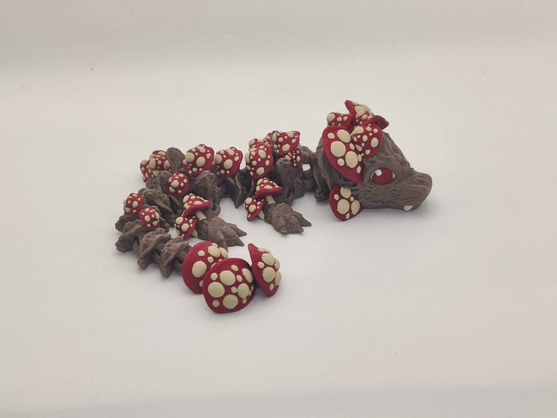 Baby Mushroom Dragon Figure - ToyForge 3D