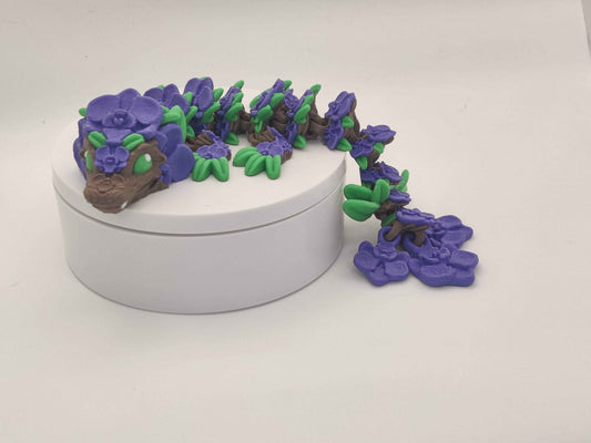 Baby Orchid Dragon Figure - ToyForge 3D