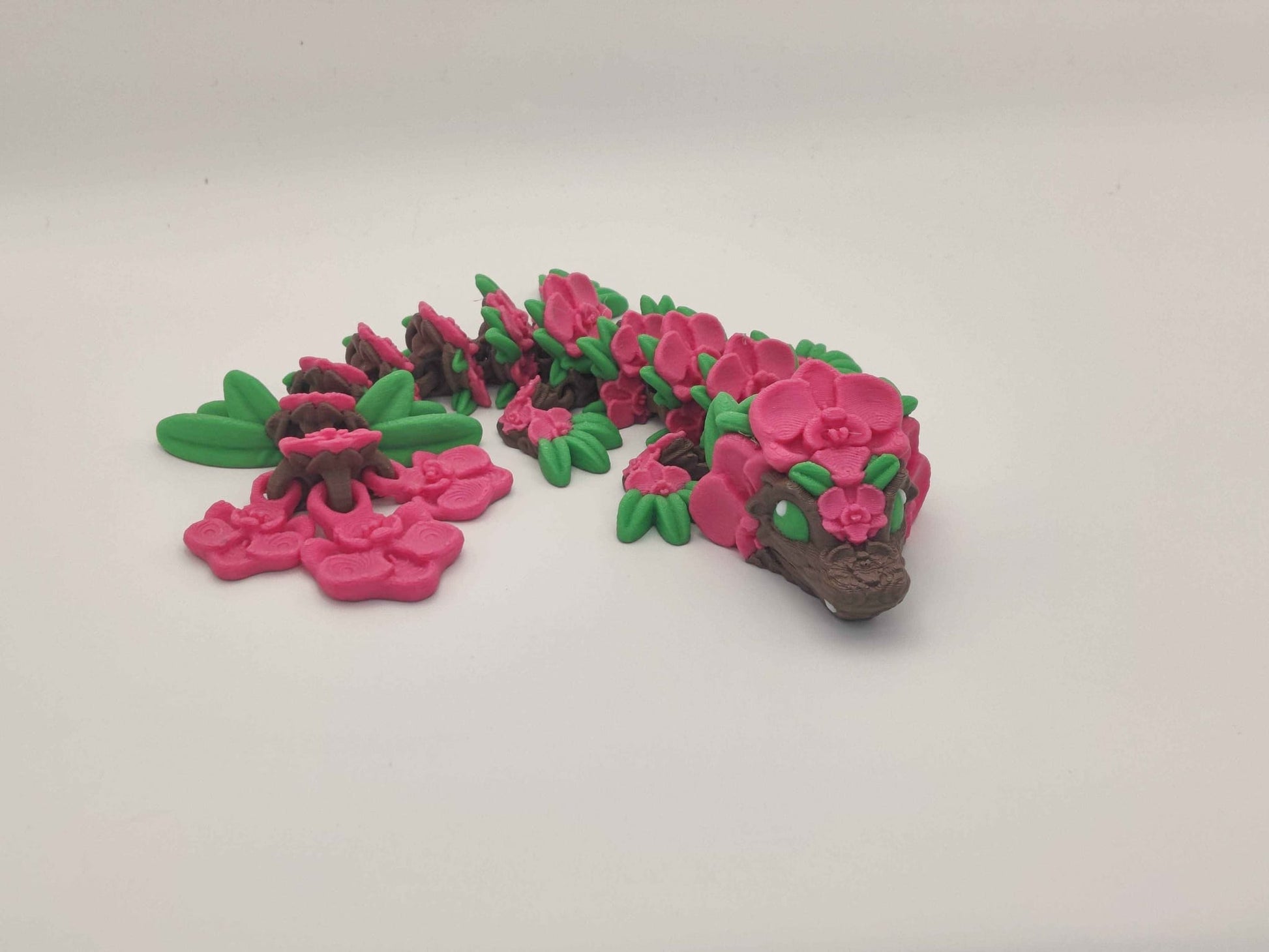 Baby Orchid Dragon Figure - ToyForge 3D