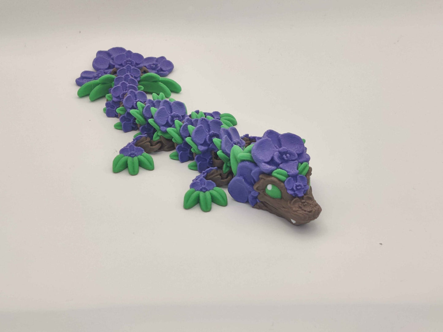 Baby Orchid Dragon Figure - ToyForge 3D