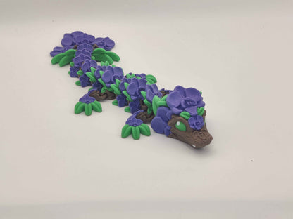 Baby Orchid Dragon Figure - ToyForge 3D