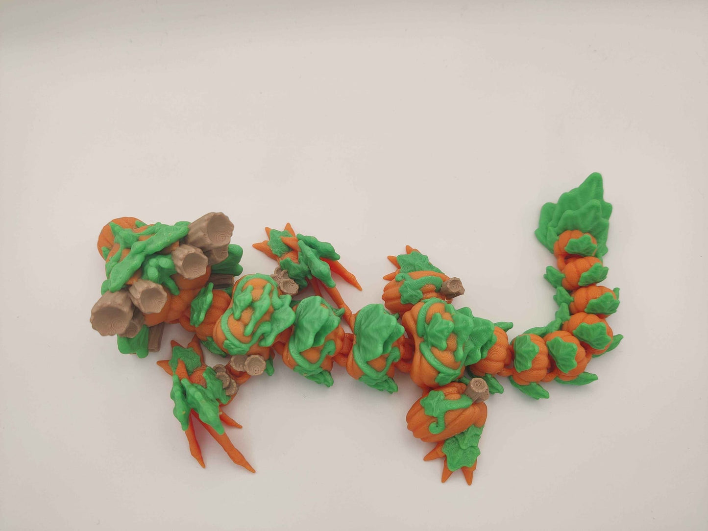 Baby Pumpkin Dragon Figure - ToyForge 3D